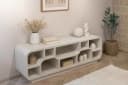 TV-Möbel Brix Morgan Off White - Livingfurn