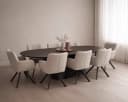 Esstisch Novero Espresso 280 cm - Livingfurn