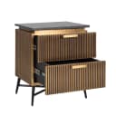 Nachttisch Ironville gold - Richmond Interiors