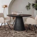 Premana Esstisch schwarz rund 150 cm - Tower Living