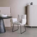 Dante Sessel - Stoff Teddy MJ81 Weiß - Tower Living