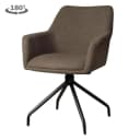 Ortana Sessel - Alpin dunkelbraun 18 (drehbar) - Tower Living