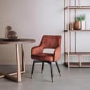 Lenno Armstuhl - Stoff Adore 24 Copper (drehbar) - Tower Living