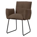 Dante Sessel - Stoff Teddy MJ87 Dunkelbraun - Tower Living