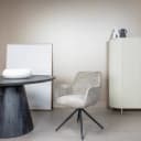 Fondo Armlehnstuhl - Stoff Mona 120 Taupe (drehbar) - Tower Living