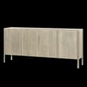 Amalfi Sideboard weiß gewaschen 200 cm - Tower Living