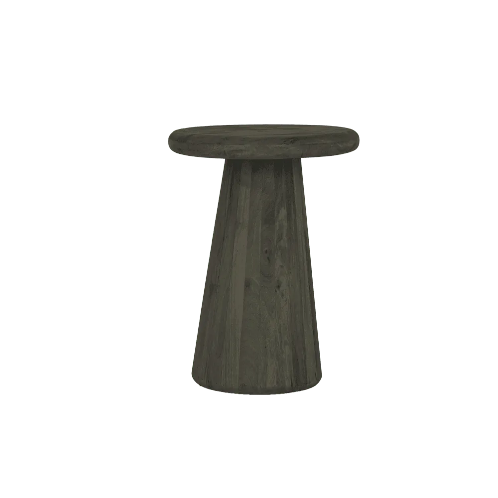 Asti Beistelltisch rund olivbraun 40 cm - Tower Living