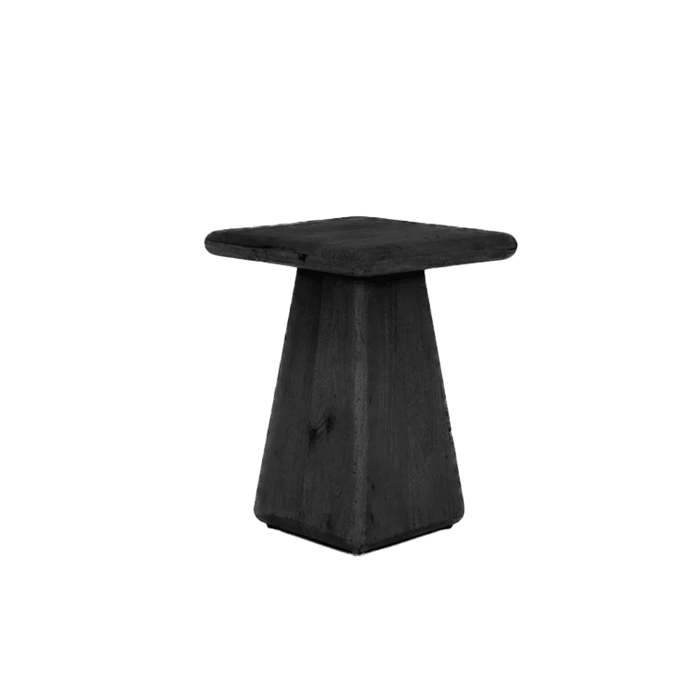 Asti Beistelltisch quadratisch schwarz 40 cm - Tower Living