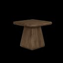 Asti Beistelltisch quadratisch braun 60 cm - Tower Living