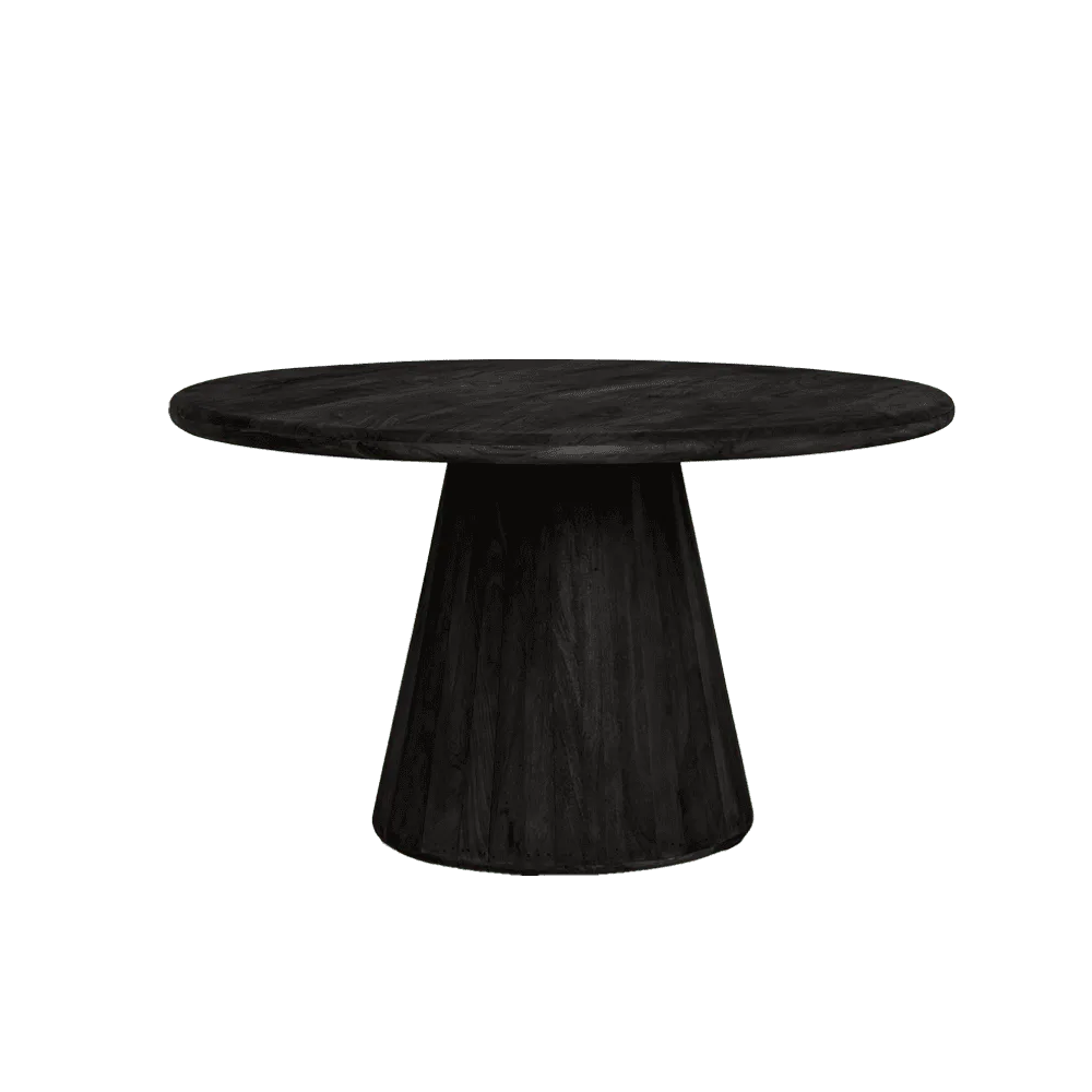 Asti Esstisch rund schwarz 130 cm - Tower Living