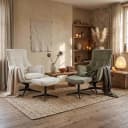 Sessel Flynn mit Hocker - Wildeboer & van der Weide