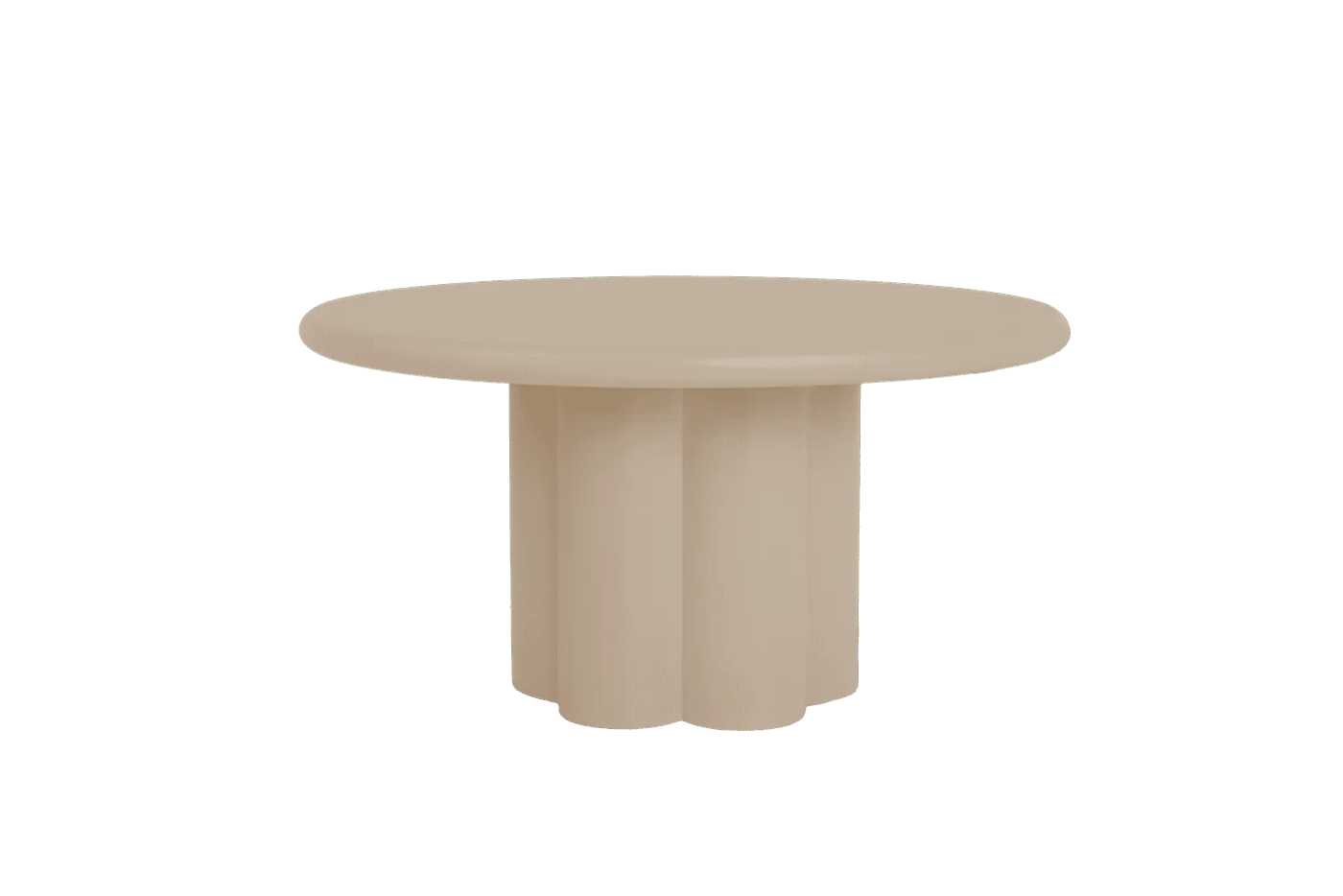 Melzo Esstisch rund beige 150 cm - Tower Living