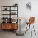 Pamplona Barhocker - Stoff Cognac - Tower Living