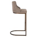 Barhocker Bolton brauner Tweed (2er Set) - Richmond Interiors
