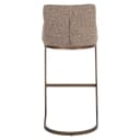 Barhocker Bolton brauner Tweed (2er Set) - Richmond Interiors