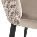 Barstuhl Tabitha trendy natur feuerhemmend - Richmond Interiors