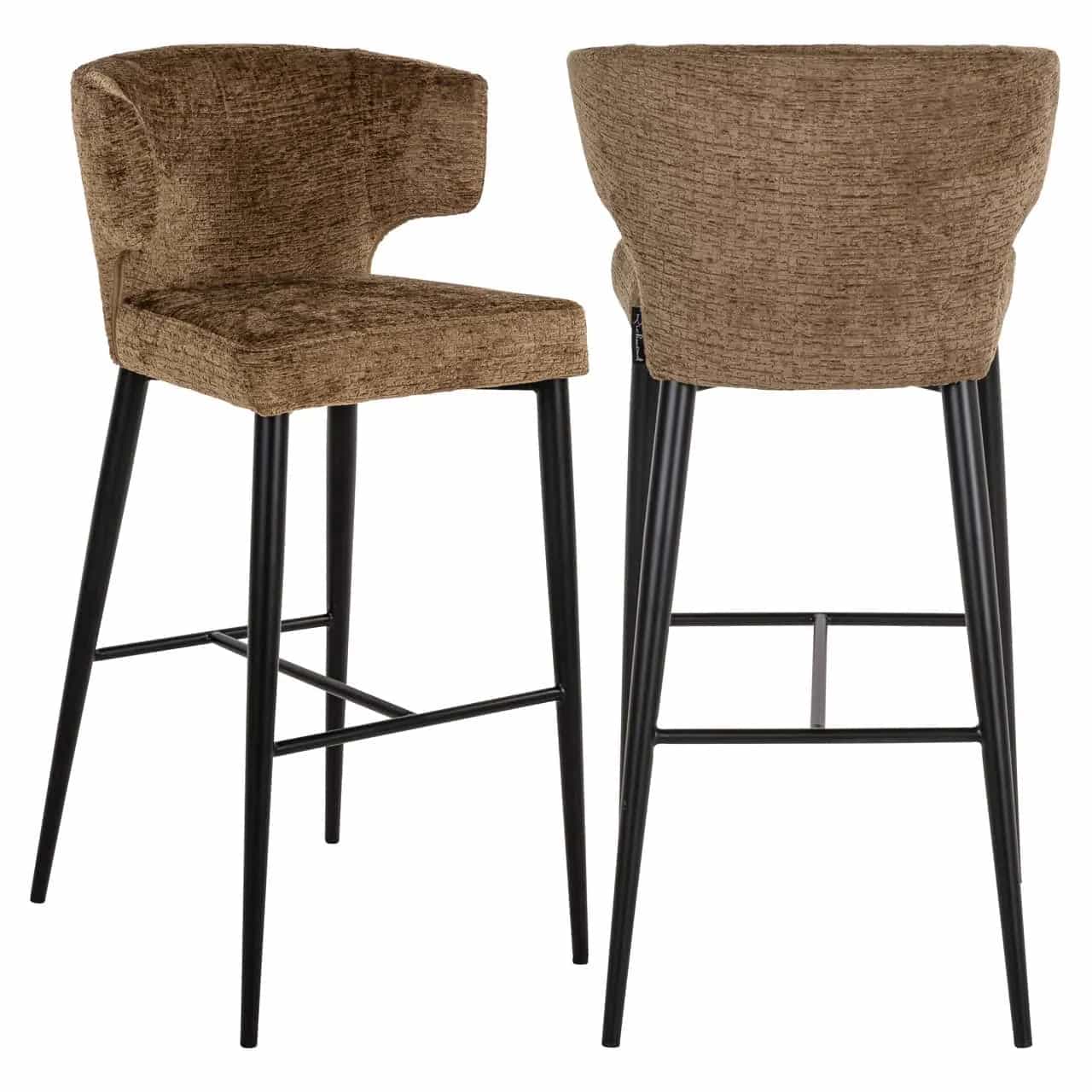 Barhocker Taylor brandy fusion feuerhemmend