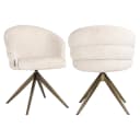 Esszimmerstuhl Zendaya Niagara Beige Drehstuhl - Richmond Interiors