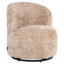 Lounge-Sessel Jackie sheep natural drehbar für Kinder - Richmond Interiors