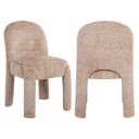 Esszimmerstuhl Brandi, hübsches Beige (2er-Set) - Richmond Interiors