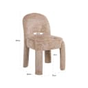 Esszimmerstuhl Brandi, hübsches Beige (2er-Set) - Richmond Interiors