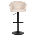 Barstuhl Nikki Niagara beige drehbar feuerhemmend - Richmond Interiors