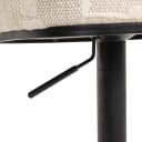 Barstuhl Cheyenne beige graffic drehbar - Richmond Interiors