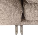 Sitzbank Trentino cayennebraun 3,5-Sitzer + Lounge links oder rechts - Richmond Interiors