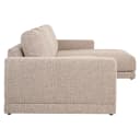 Sitzbank Trentino cayennebraun 3,5-Sitzer + Lounge links oder rechts - Richmond Interiors