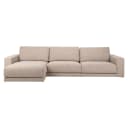 Sitzbank Trentino cayennebraun 3,5-Sitzer + Lounge links oder rechts - Richmond Interiors