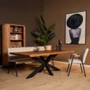 Baumstammtisch Boston Natur-Mangoholz 240 cm - Starfurn