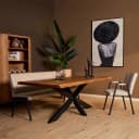 Baumstammtisch Boston Natur-Mangoholz 240 cm - Starfurn