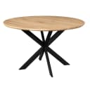 Ferris Esstisch Eiche | Rund 130 cm | Natur - Starfurn