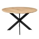 Ferris Esstisch Eiche | Rund 130 cm | Natur - Starfurn