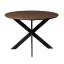 Ferris Eiche Esstisch | Rund 150 cm | Braun - Starfurn