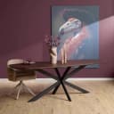 Ferris Eiche Esstisch | Dänisch Oval 280 cm | Braun - Starfurn