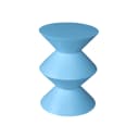 Beistelltisch Abel Blau Mangoholz 33 cm - Starfurn