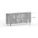 Sideboard Solana | 210 cm | Taupe - Starfurn