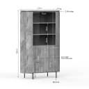 Hängeschrank Solana | 115 cm | Taupe - Starfurn