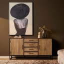 Sideboard Dakota Natur-Mangoholz 165 cm - Starfurn