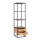 Bücherregal Dakota 2 Schubladen | 55 cm - Starfurn
