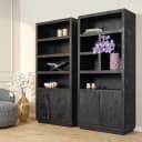 Bücherregal Brüssel Schwarz | 90 cm - Starfurn