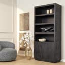 Bücherregal Brüssel Schwarz | 90 cm - Starfurn