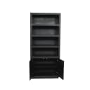 Bücherregal Brüssel Schwarz | 90 cm - Starfurn