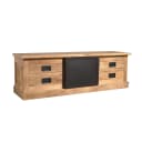 TV-Möbel Noa Natur-Mangoholz 155 cm - Starfurn