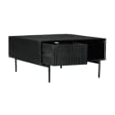 Couchtisch Madison Schwarz | 80 cm | Quadratisch - Starfurn