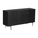 Sideboard Madison, schwarz, Mangoholz, 165 cm - Starfurn