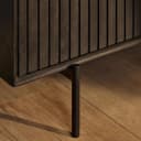 Sideboard Madison, schwarz, Mangoholz, 165 cm - Starfurn