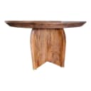 Runder Esstisch Tense Natur-Mangoholz 150 cm - Starfurn