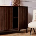 Sideboard Madison Braun Mangoholz 210 cm - Starfurn